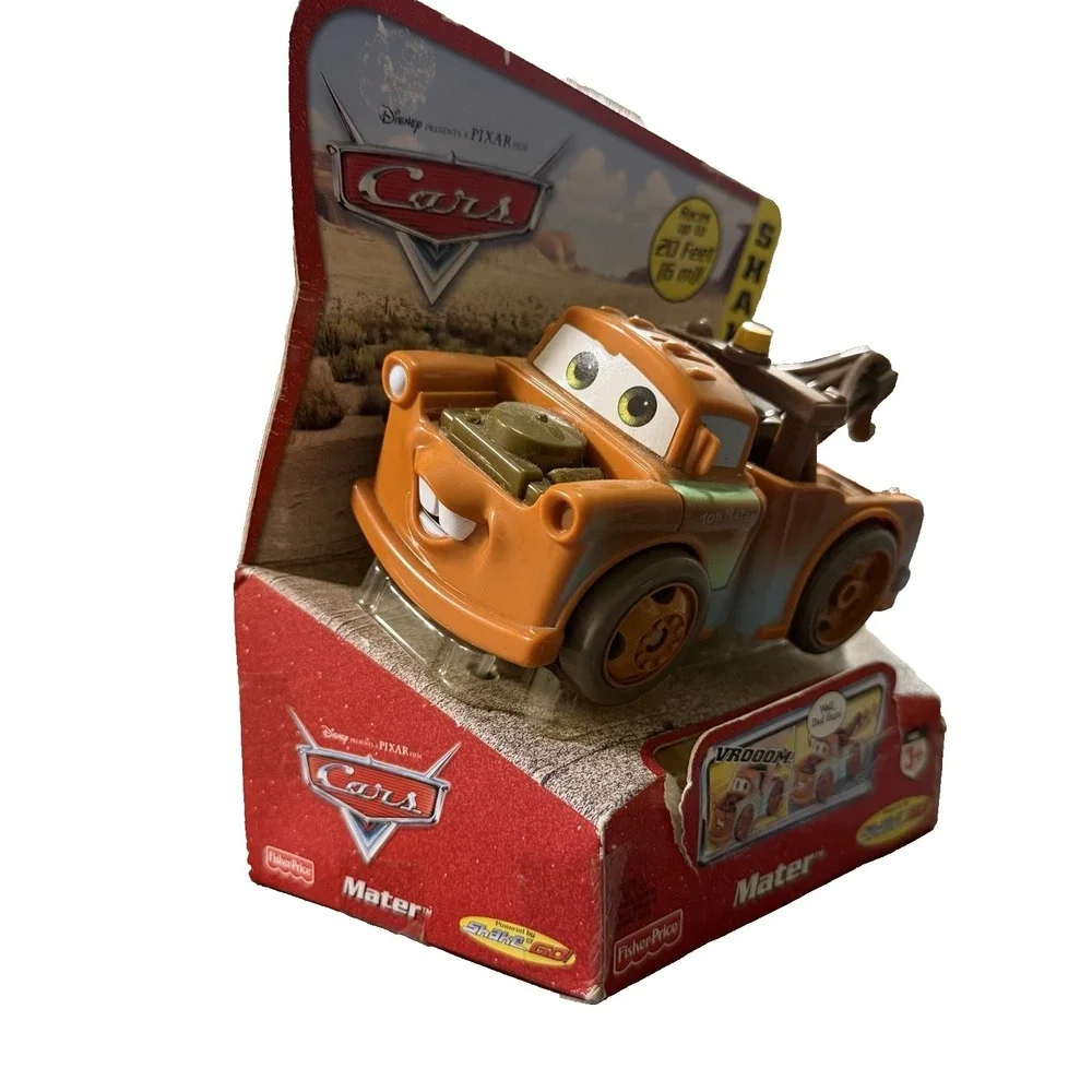 Disney Pixar Cars - SHAKE N GO - MATER - Fisher Price‎ 2006 NIB